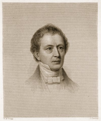 Edward Everett, Engraved by John Cheney by Richard Morrell Staigg